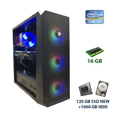 2E Gaming Oberon (GX912) Tower NEW / Intel Core i7-4790 (4 (8) ядра по 3.6 - 4.0 GHz) / 16 GB DDR3 / 120 GB SSD NEW+1000 GB HDD / Sapphire Radeon RX 570 Nitro+, 4 GB GDDR5, 256-bit / 400W 2E Gaming Oberon (GX912) Tower NEW / Intel Core i7-4790 (4 (8) ядра по 3.6 - 4.0 GHz) / 16 GB DDR3 / 120 GB SSD NEW+1000 GB HDD / Sapphire Radeon RX 570 Nitro+, 4 GB GDDR5, 256-bit / 400W