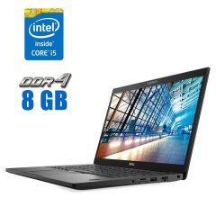 Ноутбук Dell Latitude E7490 / 14" (1920x1080) IPS / Intel Core i5-8250U (4 (8) ядра по 1.6 - 3.4 GHz) / 8 GB DDR4 / 480 GB SSD / Intel UHD Graphics 620 / WebCam