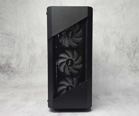 Игровой ПК DarkFlash Pollux Tower / Intel Core i3-12100F (4 (8) ядра по 3.3 - 4.3 GHz) / 16 GB DDR4 / 512 GB SSD M.2 / nVidia GeForce GTX 1070, 8 GB GDDR5, 256-bit / 600W