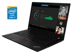 Ультрабук Б-клас Lenovo ThinkPad T490 / 14" (1920x1080) IPS / Intel Core i7-8565U (4 (8) ядра по 1.8 - 4.6 GHz) / 8 GB DDR4 / 256 GB SSD / Intel UHD Graphics / WebCam