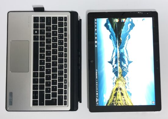 Нетбук-трансформер Б-класс HP Elite X2 1012 G2 / 12.3" (2736x1824) IPS Touch / Intel Core i5-7200U (2 (4) ядра по 2.5 - 3.1 GHz) / 16 GB DDR3 / 512 GB SSD / Intel HD Graphics 620 / WebCam / Win 10 Pro