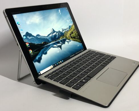 Нетбук-трансформер Б-класс HP Elite X2 1012 G2 / 12.3" (2736x1824) IPS Touch / Intel Core i5-7200U (2 (4) ядра по 2.5 - 3.1 GHz) / 16 GB DDR3 / 512 GB SSD / Intel HD Graphics 620 / WebCam / Win 10 Pro