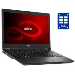 Ультрабук Б-клас Fujitsu LifeBook E548 / 14" (1920x1080) IPS / Intel Core i3-7130U (2 (4) ядра по 2.7 GHz) / 8 GB DDR4 / 256 GB SSD / Intel HD Graphics 620 / WebCam / Win 10 Pro