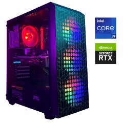 Игровой ПК GAMING PC Tower / Intel Core i9-14900KF (24 (32) ядра по 3.2 - 5.8 GHz) / 32 GB DDR5 / 1000 GB SSD / nVidia GeForce RTX 5070, 12 GB GDDR7, 192-bit