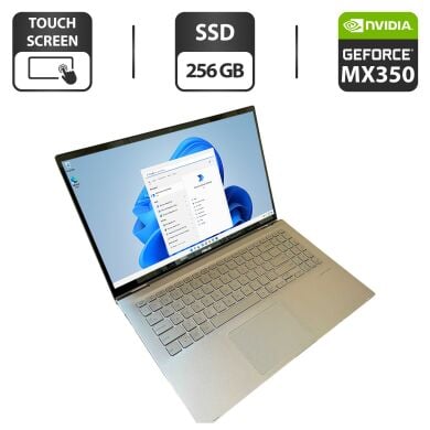 Ноутбук-трансформер Asus ZenBook Q507IQ / 15.6" (1920x1080) IPS Touch / AMD Ryzen 7 4700U (8 ядер по 2.0 - 4.1 GHz) / 8 GB DDR4 / 256 GB SSD / nVidia GeForce MX350, 2 GB GDDR5, 64-bit / WebCam Ноутбук-трансформер Asus ZenBook Q507IQ / 15.6" (1920x1080) IPS Touch / AMD Ryzen 7 4700U (8 ядер по 2.0 - 4.1 GHz) / 8 GB DDR4 / 256 GB SSD / nVidia GeForce MX350, 2 GB GDDR5, 64-bit / WebCam