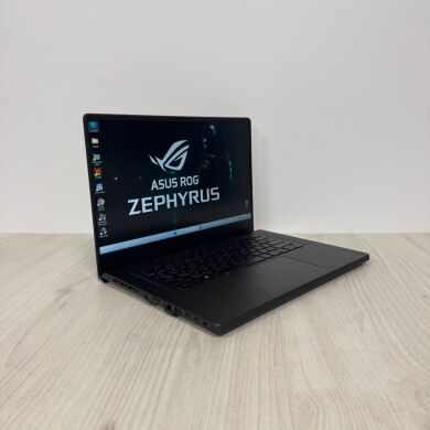 Ігровий ноутбук Asus ROG Zephyrus G15 GA503RM / 15.6" (1920x1080) IPS / AMD Ryzen 9 6900HS (8 (16) ядер по 3.3 - 4.9 GHz) / 16 GB DDR5 / 512 GB SSD NVMe / nVidia GeForce RTX 3060, 6 GB GDDR6, 192-bit / WebCam Ігровий ноутбук Asus ROG Zephyrus G15 GA503RM / 15.6" (1920x1080) IPS / AMD Ryzen 9 6900HS (8 (16) ядер по 3.3 - 4.9 GHz) / 16 GB DDR5 / 512 GB SSD NVMe / nVidia GeForce RTX 3060, 6 GB GDDR6, 192-bit / WebCam