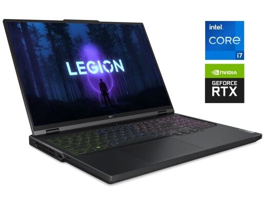 Ігровий ноутбук Б-клас Lenovo Legion Pro 5 16IRX8 / 16" (2560x1600) IPS / Intel Core i7-13700HX (16 (24) ядра по 3.7 - 5.0 GHz) / 32 GB DDR5 / 1000 GB SSD NVMe / nVidia GeForce RTX 4070, 8 GB GDDR6, 128-bit / WebCam