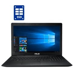Ноутбук Б-клас Asus X553M / 15.6" (1366x768) TN / Intel Celeron N2840 (2 ядра по 2.16 - 2.58 GHz) / 8 GB DDR3 / 128 GB SSD / Intel HD Graphics / WebCam / АКБ не тримає