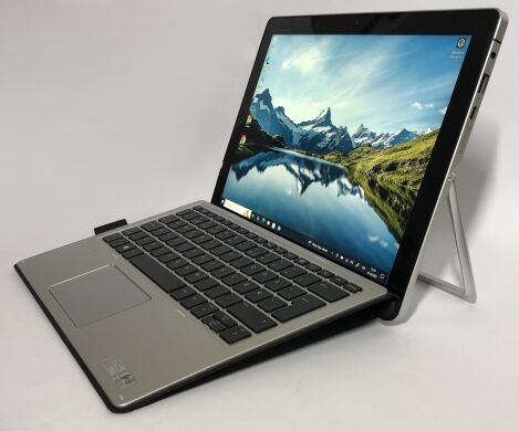 Нетбук-трансформер Б-класс HP Elite X2 1012 G2 / 12.3" (2736x1824) IPS Touch / Intel Core i5-7200U (2 (4) ядра по 2.5 - 3.1 GHz) / 16 GB DDR3 / 512 GB SSD / Intel HD Graphics 620 / WebCam / Win 10 Pro