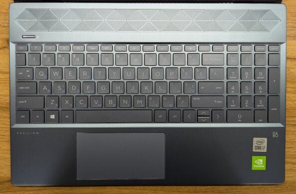 Ультрабук HP Pavilion 15-cs3079 / 15.6" (1920x1080) IPS Touch / Intel Core i7-1065G7 (4 (8) ядра по 1.3 - 3.9 GHz) / 16 GB DDR4 / 512 GB SSD / nVidia GeForce MX250, 4 GB GDDR5, 64-bit / WebCam / Windows 10