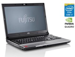 Мобильная рабочая станция Fujitsu Celsius H720 / 15.6" (1920x1080) IPS / Intel Core i7-3720QM (4 (8) ядра по 2.6 - 3.6 GHz) / 8 GB DDR3 / 500 GB SSD / nVidia Quadro K1000M, 2 GB GDDR5, 128-bit / WebCam / Win 10