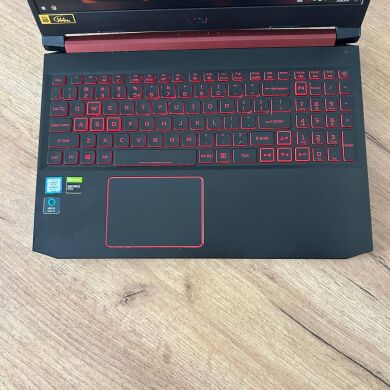 Ігровий ноутбук Acer Nitro 5 AN515-54 / 15.6" (1920x1080) IPS / Intel Core i5-9300H (4 (8) ядра по 2.4 - 4.1 GHz) / 16 GB DDR4 / 256 GB SSD / nVidia GeForce GTX 1650, 4 GB GDDR5, 128-bit / WebCam Ігровий ноутбук Acer Nitro 5 AN515-54 / 15.6" (1920x1080) IPS / Intel Core i5-9300H (4 (8) ядра по 2.4 - 4.1 GHz) / 16 GB DDR4 / 256 GB SSD / nVidia GeForce GTX 1650, 4 GB GDDR5, 128-bit / WebCam