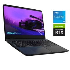 Игровой ноутбук Б-класс Lenovo IdeaPad Gaming 3 15IHU6 / 15.6" (1920x1080) IPS / Intel Core i5-11300H (4 (8) ядра по 2.6 - 4.4 GHz) / 16 GB DDR4 / 512 GB SSD NVMe / nVidia GeForce RTX 3050 Ti, 4 GB GDDR6, 128-bit / WebCam