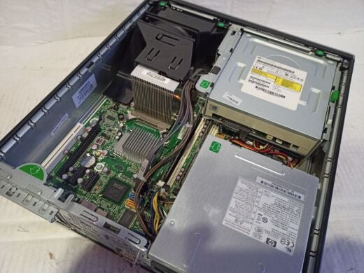 ПК HP Compaq 6000 Pro SFF / Intel Core 2 Quad Q8300 (4 ядра по 2.5 GHz) / 4 GB DDR3 / 160 GB HDD / Intel GMA Graphics 4500 / DVD-RW ПК HP Compaq 6000 Pro SFF / Intel Core 2 Quad Q8300 (4 ядра по 2.5 GHz) / 4 GB DDR3 / 160 GB HDD / Intel GMA Graphics 4500 / DVD-RW