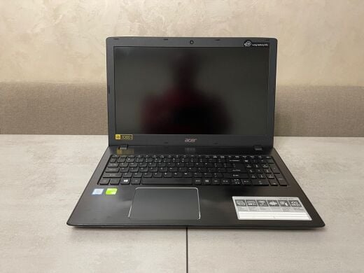 Ноутбук Б-клас Acer Aspire E5-576G-5762 / 15.6" (1920x1080) IPS / Intel Core i5-8250U (4 (8) ядра по 1.6 - 3.4 GHz) / 16 GB DDR3 / 240 GB SSD M.2 / nVidia GeForce MX150, 2 GB GDDR5, 64-bit / WebCam / DVD-ROM