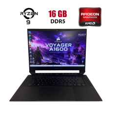 Ігровий ноутбук Б-клас Corsair Voyager A1600 / 16" (2560x1600) IPS / AMD Ryzen 9 6900HS (8 (16) ядер по 3.3 - 4.9 GHz) / 16 GB DDR5 / 512 GB SSD / AMD Radeon RX 6800M, 12 GB GDDR6, 192-bit / WebCam