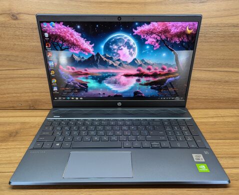 Ультрабук HP Pavilion 15-cs3079 / 15.6" (1920x1080) IPS Touch / Intel Core i7-1065G7 (4 (8) ядра по 1.3 - 3.9 GHz) / 16 GB DDR4 / 512 GB SSD / nVidia GeForce MX250, 4 GB GDDR5, 64-bit / WebCam / Windows 10