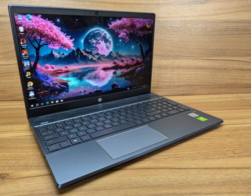 Ультрабук HP Pavilion 15-cs3079 / 15.6" (1920x1080) IPS Touch / Intel Core i7-1065G7 (4 (8) ядра по 1.3 - 3.9 GHz) / 16 GB DDR4 / 512 GB SSD / nVidia GeForce MX250, 4 GB GDDR5, 64-bit / WebCam / Windows 10