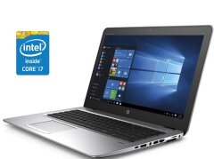 Ноутбук Б-клас HP EliteBook 850 G3 / 15.6" (1920x1080) TN / Intel Core i7-6600U (2 (4) ядра по 2.6 - 3.4 GHz) / 8 GB DDR4 / 128 GB SSD / Intel HD Graphics 520 / WebCam / Win 10 Pro