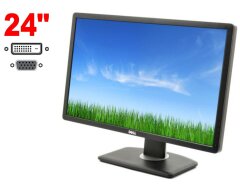 Монітор Dell P2412Hb / 24" (1920x1080) IPS / 1x DVI, 1x VGA, 2x USB 2.0, 1x USB Type-B / VESA 100x100 / Pivot
