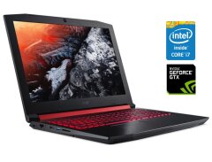 Игровой ноутбук Acer Nitro 5 AN515-52 / 15.6" (1920x1080) IPS / Intel Core i7-8750H (6 (12) ядер по 2.2 - 4.1 GHz) / 16 GB DDR4 / 512 GB SSD + 500 GB HDD / nVidia GeForce GTX 1060, 6 GB GDDR5, 192-bit / WebCam