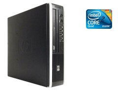 ПК HP Compaq 8000 Elite Ultra Slim USFF / Intel Core 2 Quad Q6600 (4 ядра по 2.4 GHz) / 4 GB DDR3 / 160 GB HDD / Intel GMA x4500 / DWD-RW / Win 7