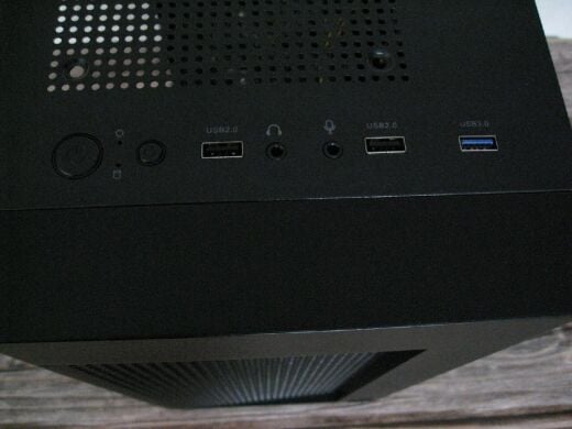 Игровой ПК AeroCool Hexform Start Tower / Intel Core i5-4570 (4 ядра по 3.2 - 3.6 GHz) / 16 GB DDR3 / 120 GB SSD + 500 GB HDD / nVidia GeForce GTX 950, 2 GB GDDR5, 128-bit / 400W / Win 10 Pro + Кабель питания