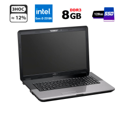 Ноутбук Б-класс Medion Akoya E7218 / 17.3" (1600x900) TN / Intel Core i3-2310M (2 (4) ядра по 2.1 GHz) / 8 GB DDR3 / 120 GB SSD / Intel HD Graphics / NoWebCam / USB 3.0