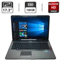 Ноутбук Dell Inspiron N7010 / 17.3" (1600x900) TN / Intel Core i5-460M (2 (4) ядра по 2.53 - 2.80 GHz) / 8 GB DDR3 / 128 GB SSD / AMD Radeon HD 5470, 1 GB GDDR3, 64-bit / WebCam / DVD-ROM