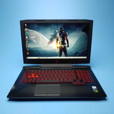 Ігровий ноутбук HP Omen 15-CE018DX / 15.6" (1920x1080) IPS / Intel Core i7-7700HQ (4 (8) ядра по 2.8 - 3.8 GHz) / 16 GB DDR4 / 1000 GB SSD / nVidia GeForce GTX 1050, 4 GB GDDR5, 128-bit / WebCam / Win 10 Home
