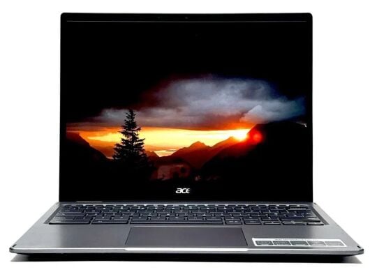 Ультрабук-трансформер Acer ChromeBook Spin 713 / 14" (2256x1504) IPS Touch / Intel Core i3-10110U (2 (4) ядра по 2.1 - 4.1 GHz) / 8 GB DDR4 / 128 GB SSD / Intel UHD Graphics / WebCam / Chrome OS