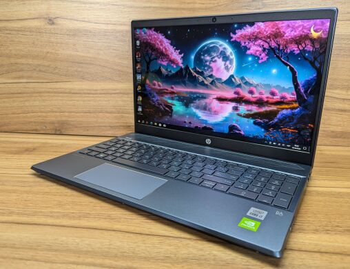 Ультрабук HP Pavilion 15-cs3079 / 15.6" (1920x1080) IPS Touch / Intel Core i7-1065G7 (4 (8) ядра по 1.3 - 3.9 GHz) / 16 GB DDR4 / 512 GB SSD / nVidia GeForce MX250, 4 GB GDDR5, 64-bit / WebCam / Windows 10