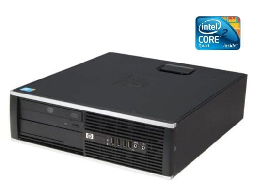ПК HP Compaq 6000 Pro SFF / Intel Core 2 Quad Q8300 (4 ядра по 2.5 GHz) / 4 GB DDR3 / 160 GB HDD / Intel GMA Graphics 4500 / DVD-RW ПК HP Compaq 6000 Pro SFF / Intel Core 2 Quad Q8300 (4 ядра по 2.5 GHz) / 4 GB DDR3 / 160 GB HDD / Intel GMA Graphics 4500 / DVD-RW