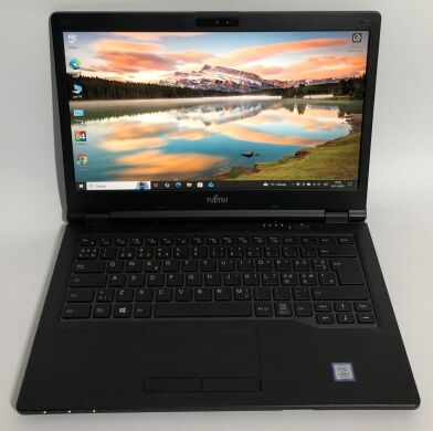 Ультрабук Б-клас Fujitsu LifeBook E548 / 14" (1920x1080) IPS / Intel Core i3-7130U (2 (4) ядра по 2.7 GHz) / 8 GB DDR4 / 256 GB SSD / Intel HD Graphics 620 / WebCam / Win 10 Pro