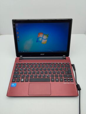 Нетбук Acer Aspire One / 11.6" (1366x768) TN / Intel Celeron 847 (2 ядра по 1.1 GHz) / 4 GB DDR3 / 320 GB HDD / Intel HD Graphics / WebCam / АКБ не держит Нетбук Acer Aspire One / 11.6" (1366x768) TN / Intel Celeron 847 (2 ядра по 1.1 GHz) / 4 GB DDR3 / 320 GB HDD / Intel HD Graphics / WebCam / АКБ не держит