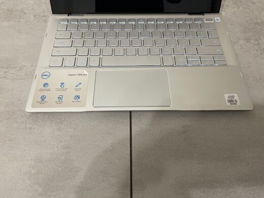 Ноутбук-трансформер Dell Inspiron 7300 2-in-1 / 13.3" (1920x1080) IPS Touch / Intel Core i5-10210U (4 (8) ядра по 1.6 - 4.2 GHz) / 8 GB DDR4 / 32 GB SSD M.2 + 512 GB SSD M.2 / Intel UHD Graphics / WebCam