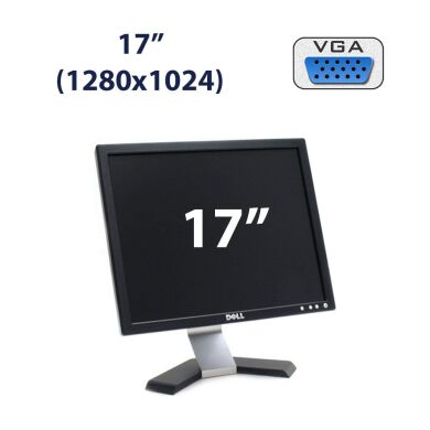 Dell E177 / 17" (1280x1024) TN TFT CCFL / VGA