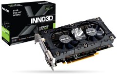 Дискретна відеокарта Inno3D nVidia GeForce GTX 1070 X2 V4, 8 GB GDDR5, 256-bit / DVI, HDMI, DisplayPort