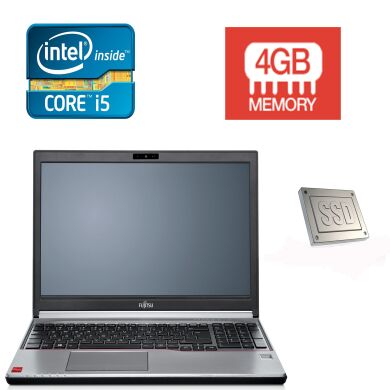 Fujitsu E744 / 14"/ Intel Core i5-43000M (2(4) ядра по 2.6-3.3GHz) / 128GB SSD / 4GB DDR3 / Intel HD Graphics 4600