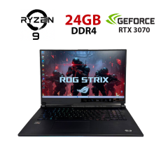 Ігровий ноутбук Б-клас Asus ROG Strix SCAR 17 G731QR / 17.3" (1920x1080) IPS / AMD Ryzen 9 5900HX (8 (16) ядер по 3.3 - 4.6 GHz) / 24 GB DDR4 / 1000 GB SSD / nVidia GeForce RTX 3070, 8 GB GDDR6, 256-bit