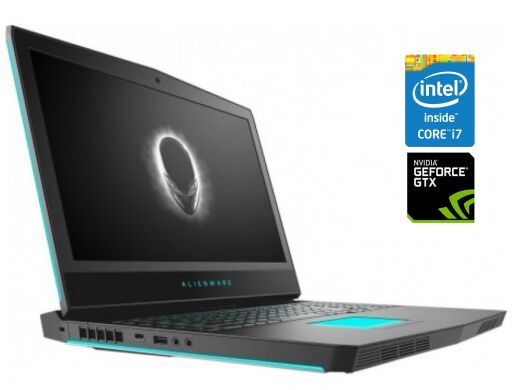 Ігровий ноутбук Dell Alienware 17 R5 / 17.3" (1920x1080) IPS / Intel Core i7-8750H (6 (12) ядра по 2.2 - 4.1 GHz) / 16 GB DDR4 / 256 GB SSD + 1000 GB HDD / nVidia GeForce GTX 1070, 8 GB GDDR5, 256-bit / WebCam