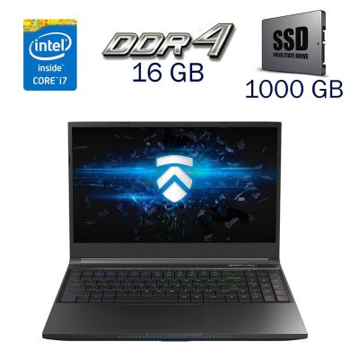 Игровой ноутбук Eluktronics MECH 15G3 Ultra / 17.3" (1920x1080) IPS / Intel Core i7-10875H (8 (16) ядер по 2.3 - 5.1 GHz) / 16 GB DDR4 / 1000 GB SSD / nVidia GeForce RTX 2080, 8 GB GDDR6, 256-bit / WebCam
