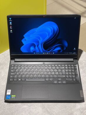 Ігровий ноутбук Lenovo IdeaPad Gaming 3 15IHU6 / 15.6" (1920x1080) IPS / Intel Core i5-11300H (4 (8) ядра по 2.6 - 4.4 GHz) / 16 GB DDR4 / 512 GB SSD / nVidia GeForce RTX 3050, 4 GB GDDR6, 128-bit / WebCam / Win 10 Home