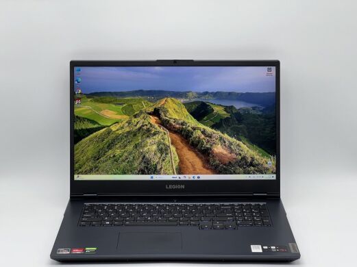 Игровой ноутбук Lenovo Legion 5 17ACH6 / 17.3" (1920x1080) IPS / AMD Ryzen 5 5600H (6 (12) ядер по 3.3 - 4.2 GHz) / 16 GB DDR4 / 720 GB SSD / nVidia GeForce GTX 1650, 4 GB GDDR5, 128-bit / WebCam