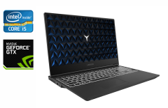 Игровой ноутбук Lenovo Legion Y540-15IRH / 15.6" (1920x1080) IPS / Intel Core i5-9300H (4 (8) ядра по 2.4 - 4.1 GHz) / 16 GB DDR4 / 128 GB SSD + 1000 GB HDD / nVidia GeForce GTX 1650, 4 GB GDDR6, 128-bit / HDMI