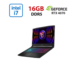 Игровой ноутбук MSI Katana 15 B12VGK / 15.6" (1920x1080) IPS / Intel Core i7-12650H (10 (16) ядер по 3.5 - 4.7 GHz) / 16 GB DDR5 / 960 GB SSD NVMe / nVidia GeForce RTX 4070, 8 GB GDDR6, 128-bit / WebCam