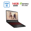 Ігровий ноутбук MSI Katana GF66 11UE-1006NEU / 15.6" (1920x1080) IPS / Intel Core i5-11400H (6 (12) ядер по 2.2 - 4.5 GHz) / 16 GB DDR4 / 480 GB SSD / nVidia GeForce RTX 3060, 6 GB GDDR6, 192-bit / WebCam