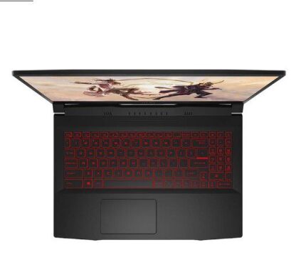 Ігровий ноутбук MSI Katana GF66 11UE-1006NEU / 15.6" (1920x1080) IPS / Intel Core i5-11400H (6 (12) ядер по 2.2 - 4.5 GHz) / 16 GB DDR4 / 480 GB SSD / nVidia GeForce RTX 3060, 6 GB GDDR6, 192-bit / WebCam