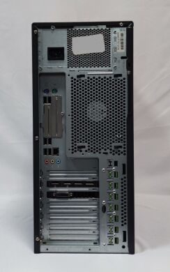 Ігровий ПК Fujitsu Celsius M720 Tower / Intel Xeon E5-1620 (4 (8) ядра по 3.6 - 3.8 GHz) (аналог Intel Core i7-4770K) / 16 GB DDR3 / 240 GB SSD + 500 GB HDD / AMD Radeon RX 570, 4 GB GDDR5, 256-bit / USB 3.0  