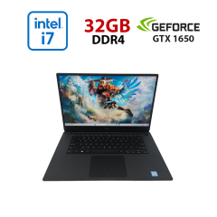 Ігровий ультрабук Dell XPS 15 7590 / 15.6" (1920x1080) IPS / Intel Core i7-9750H (6 (12) ядер по 2.6 - 4.5 GHz) / 32 GB DDR4 / 512 GB SSD NVMe / nVidia GeForce GTX 1650, 4 GB GDDR5, 128-bit / WebCam